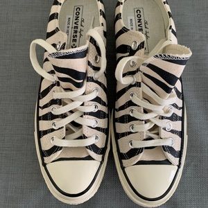 Converse (for JCrew) Zebra Print Sneakers